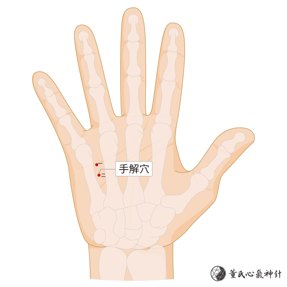 手解穴-右手